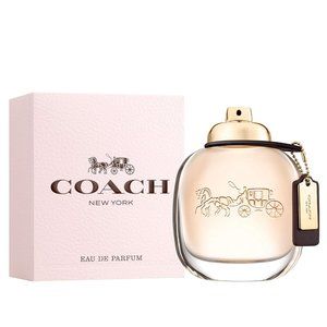 Coach Perfume with Gold Cap and Pink Box